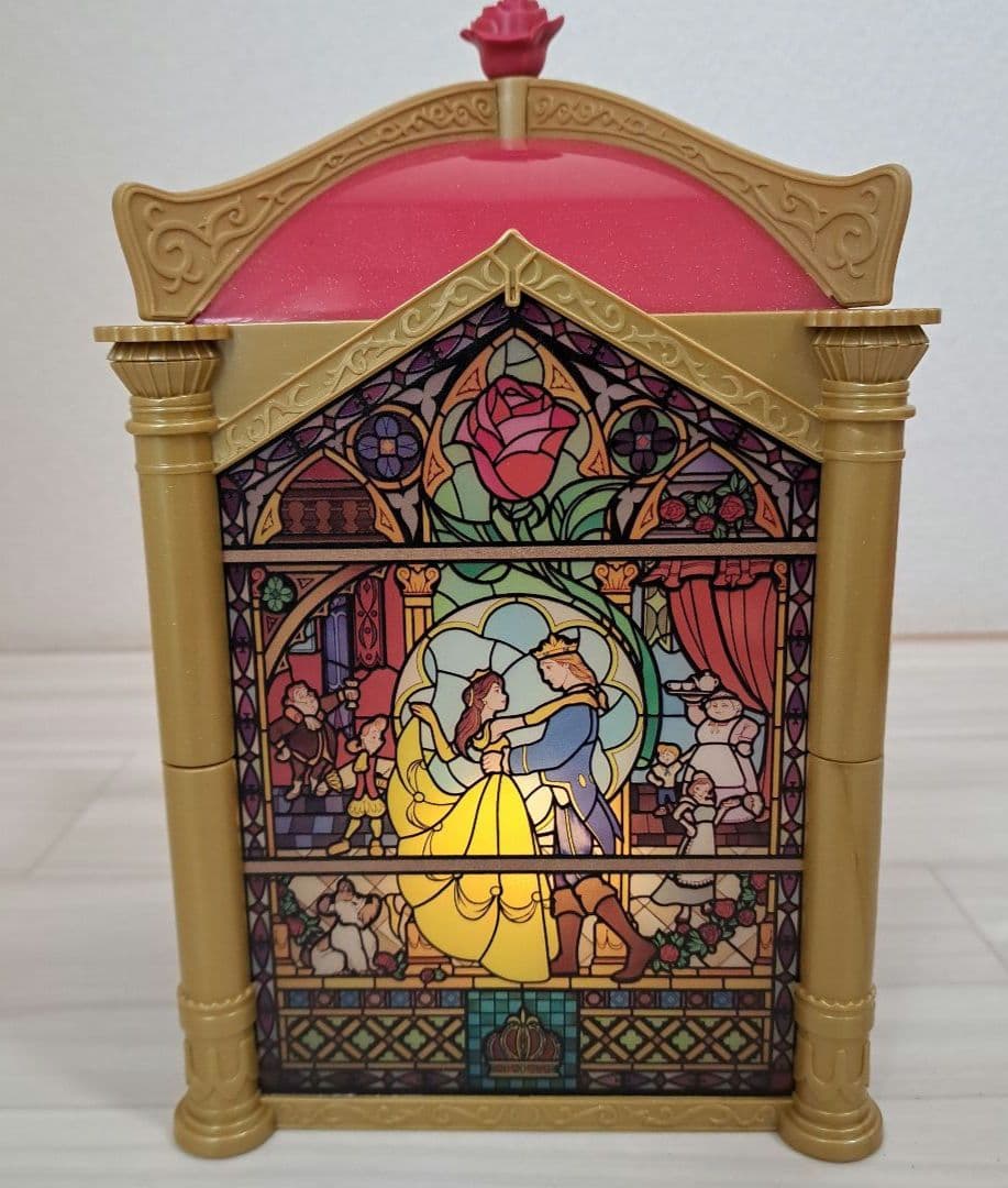 【未使用・タグ有】 ディズニー　ポップコーンバケット　美女と野獣　ダッフィー