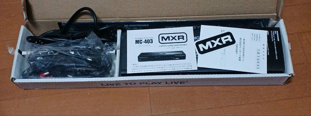 MXR ( エムエックスアール ) / MC-403 POWER SYSTEM
