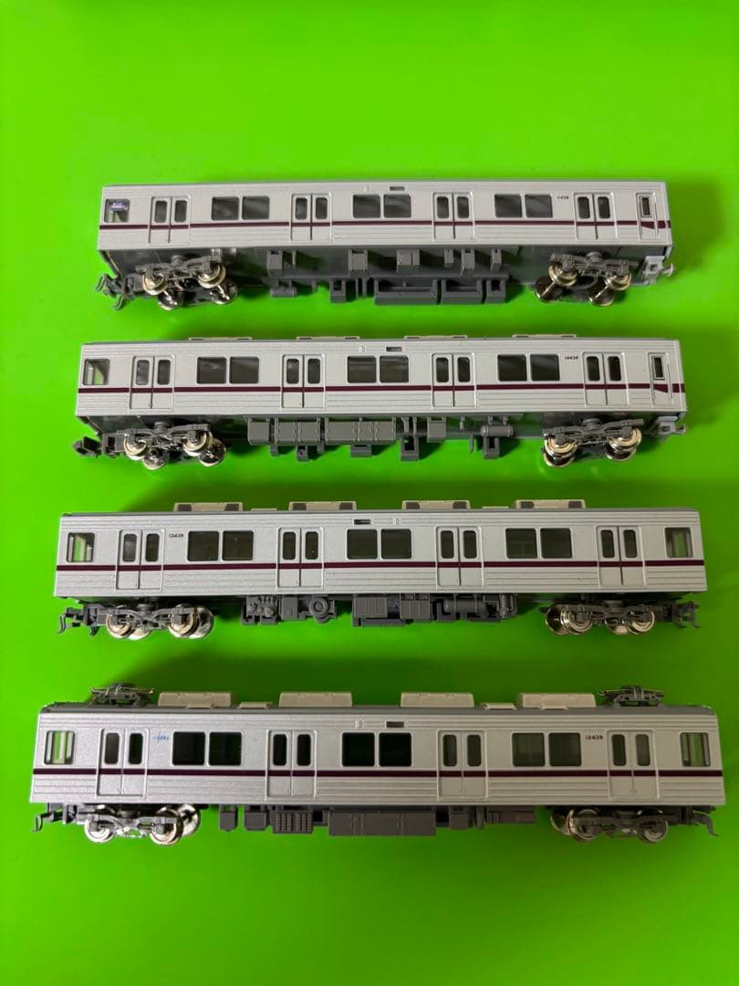 ほぼ新品レア！グリーンマックス　東武10030型　　未更新車 4両セット