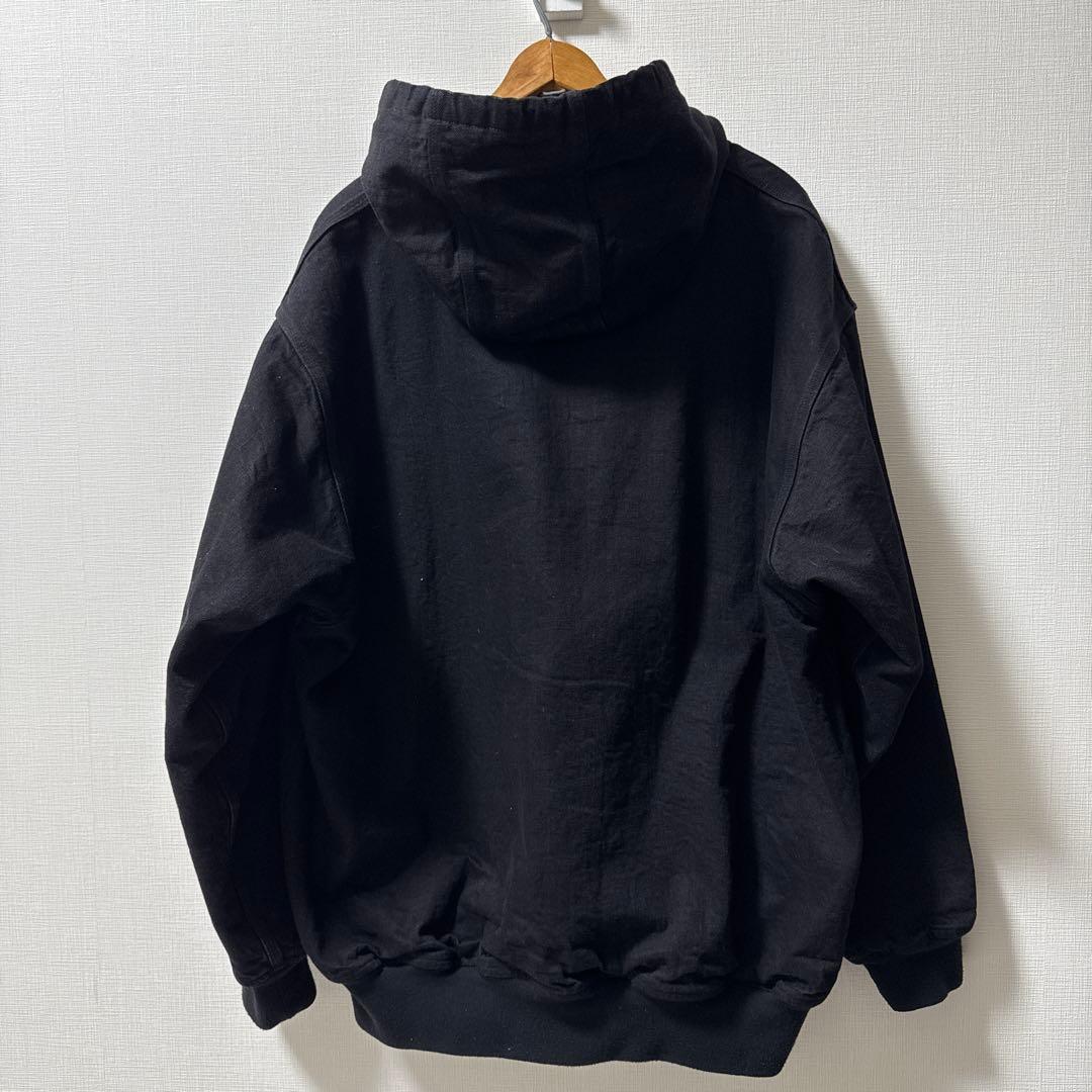 25AW COMOLI ブラックデニムジップパーカ 3 - メルカリ