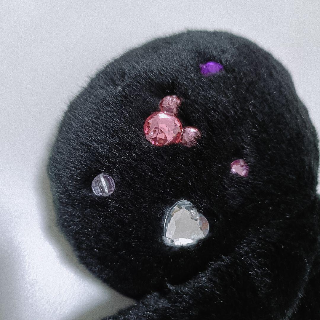 ディズニー ファンキャップ ミニーちゃん 黒 ピンク - メルカリ