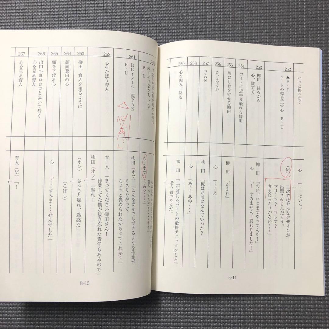 ランウェイで笑って 第7話 アニメ台本