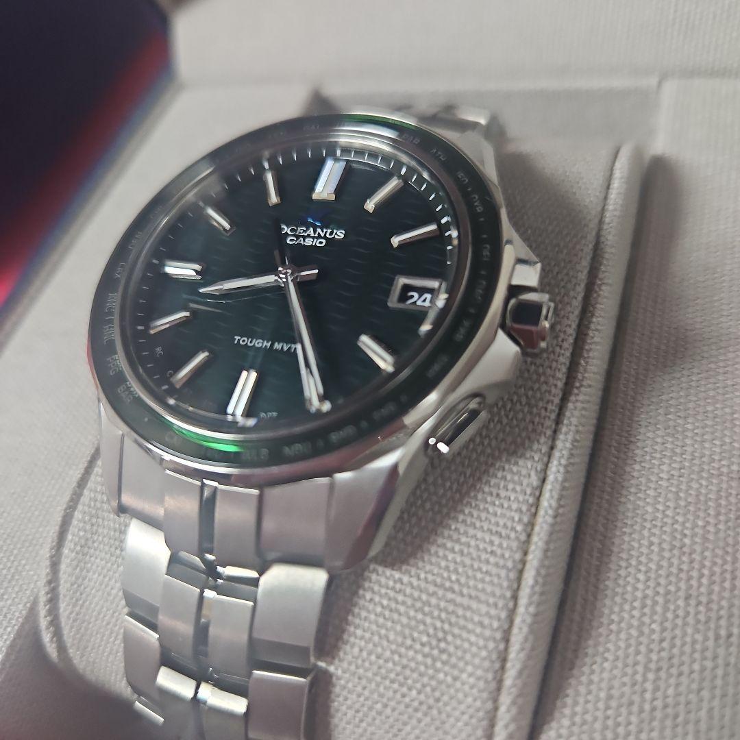 《新品・保証あり》 CASIO オシアナス マンタ　OCW-S400-3AJF