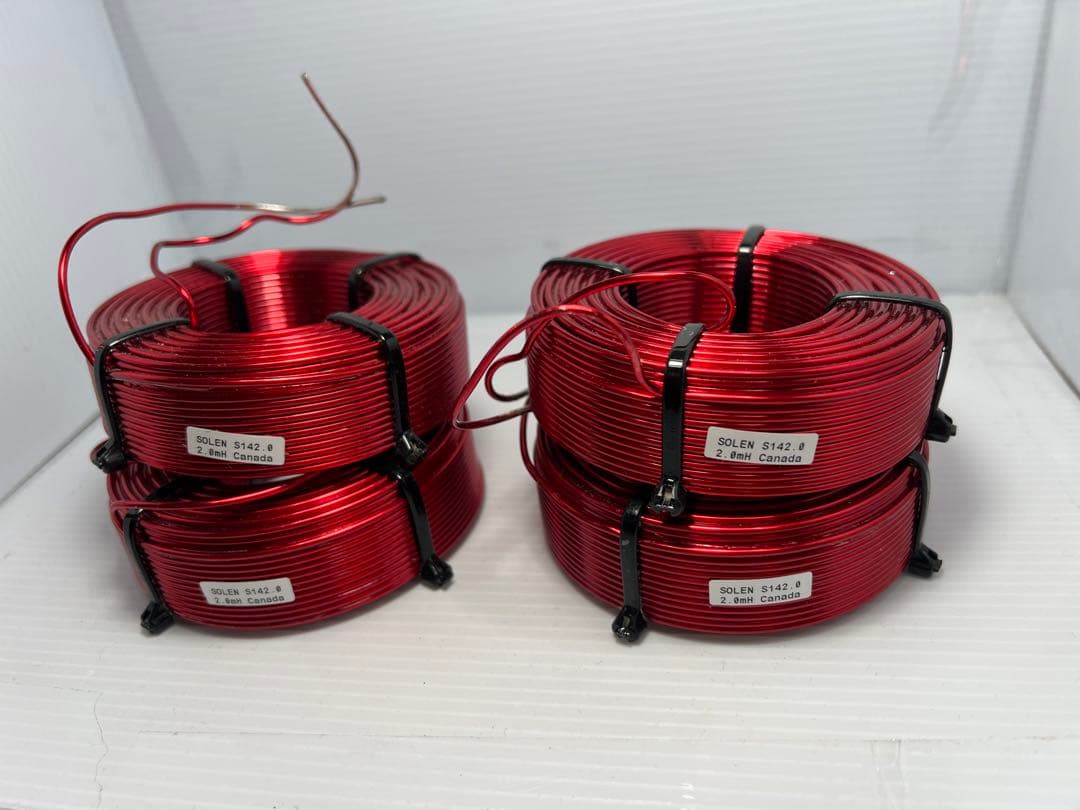 SOLEN S142.0空芯コイル 2.0mH 4個セット