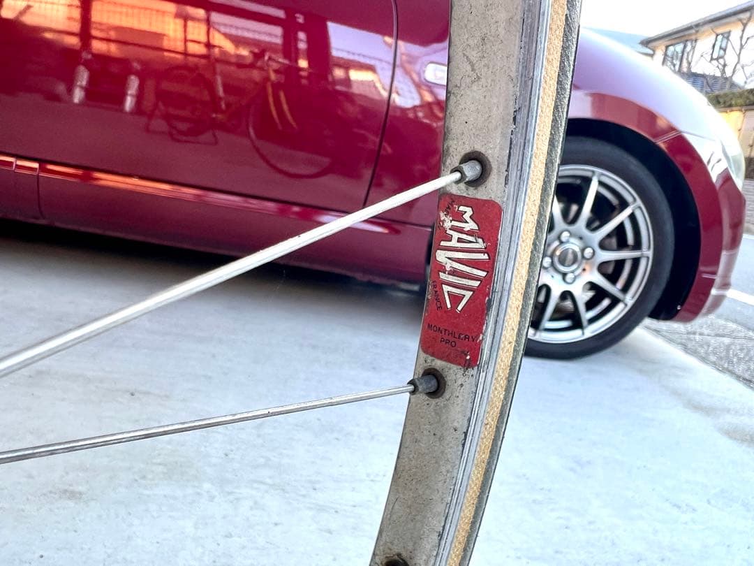 手渡し】Pana Vintage ロードバイク 105と600、HG71新品 - メルカリ