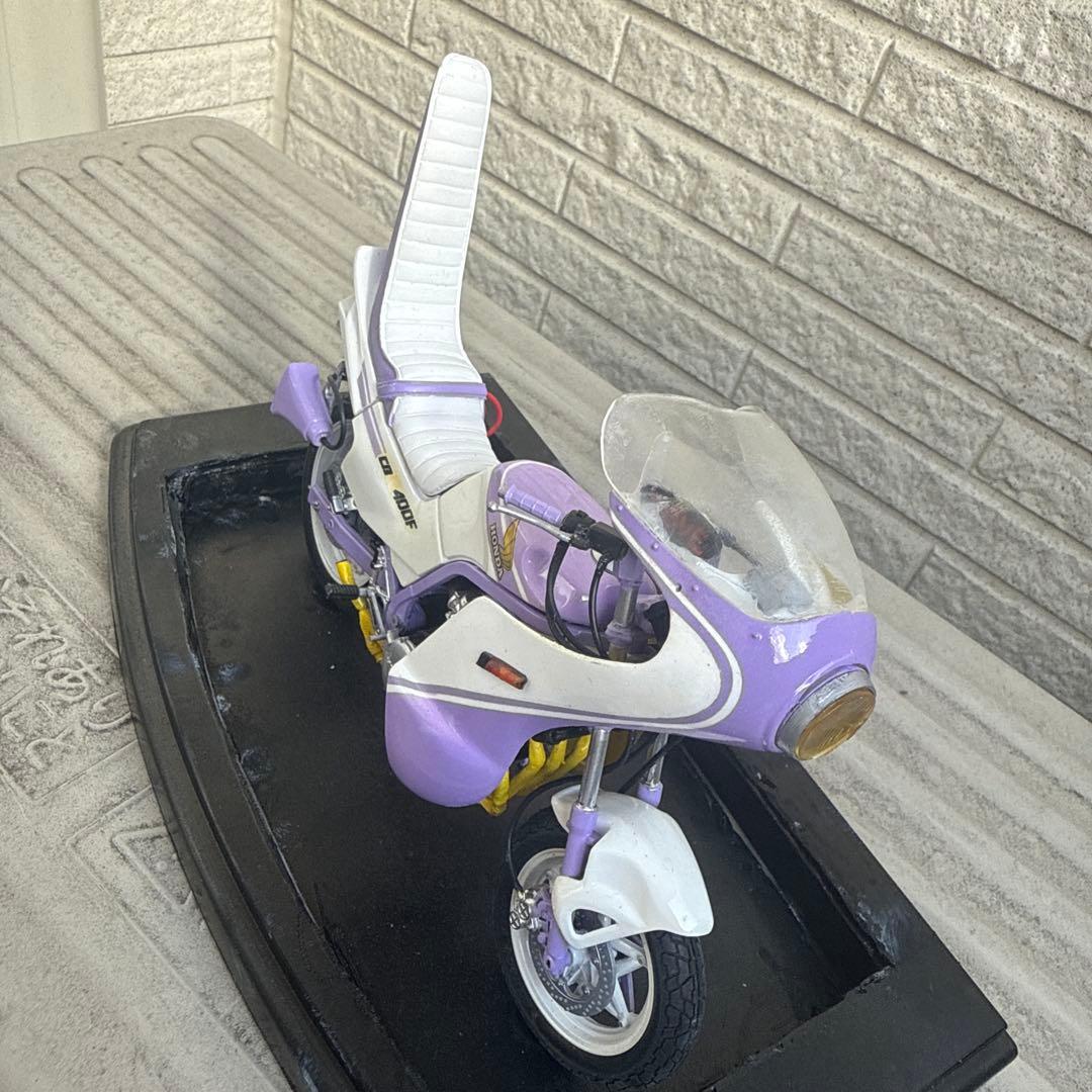 俺のマシン CBR400F 完成品 当時物 旧車會 暴走族 ロケット 1/12