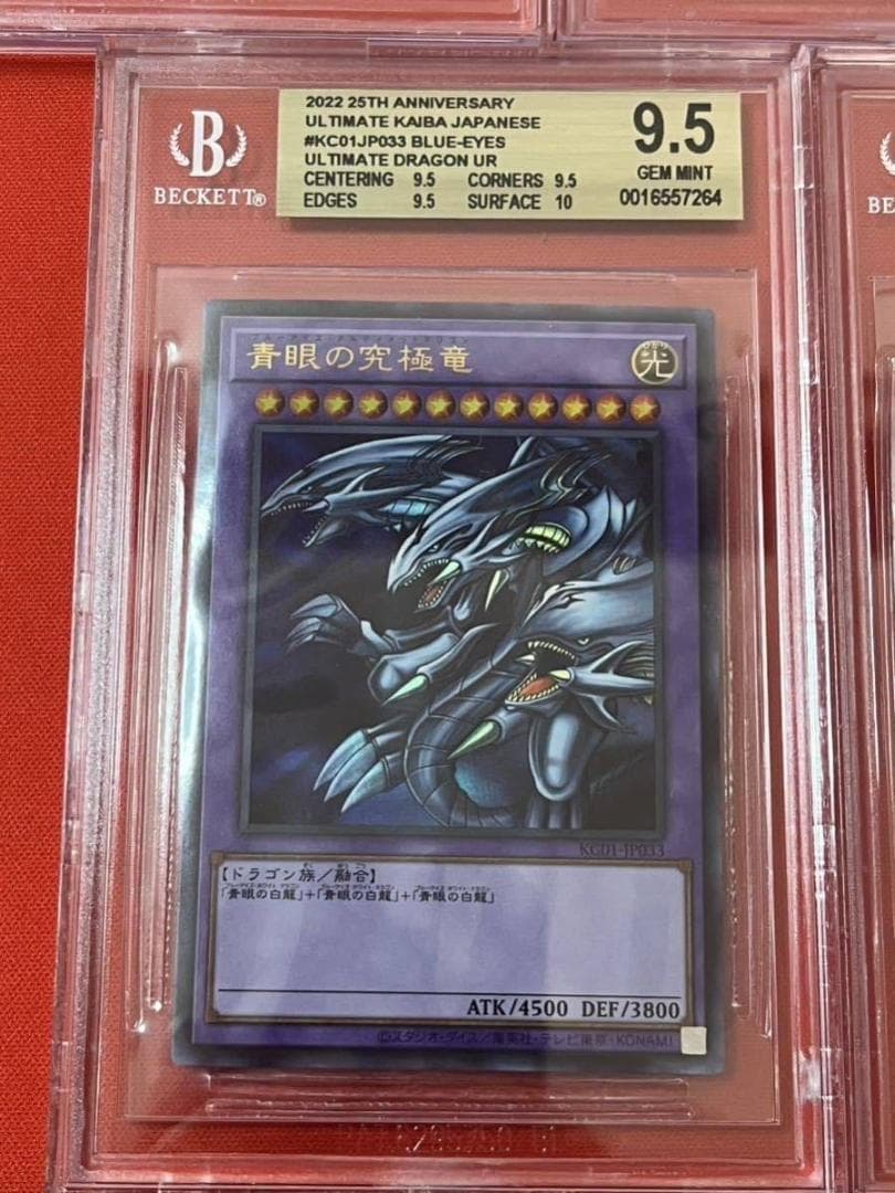 PSA10 ブルーアイズ オベリスク アルティメットドラゴン25周年プロモ 海馬