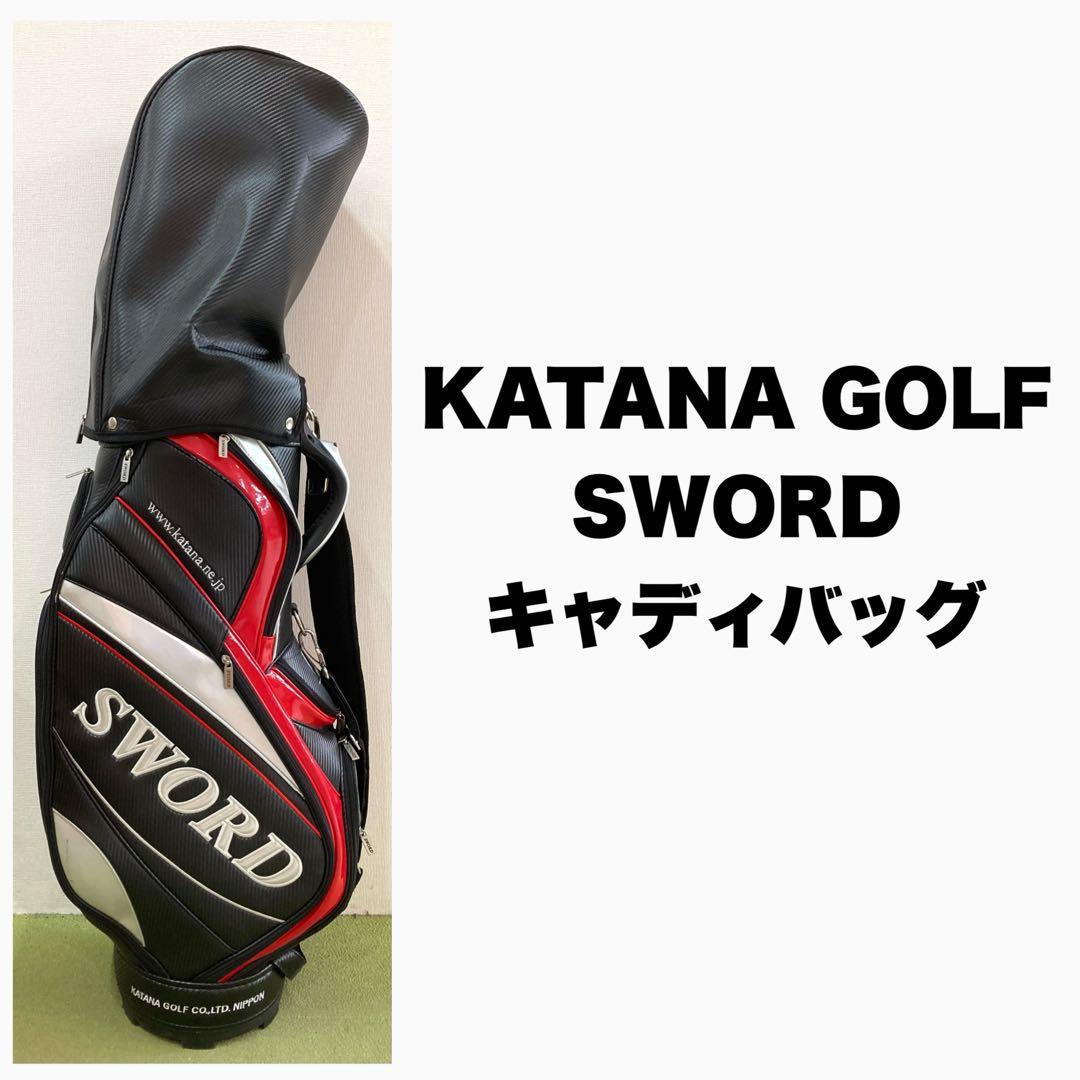 カタナゴルフ】SWORD キャディバッグ ゴルフバッグ - メルカリ