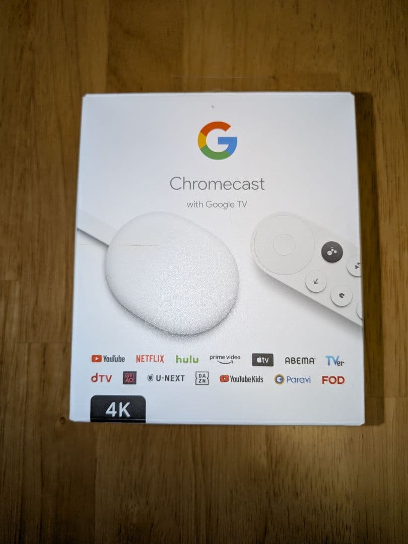 その他 Chromecast with Google TV 4K GA01919-JP クロームキャスト Googleグーグル Chromecast with Google TV GA01919