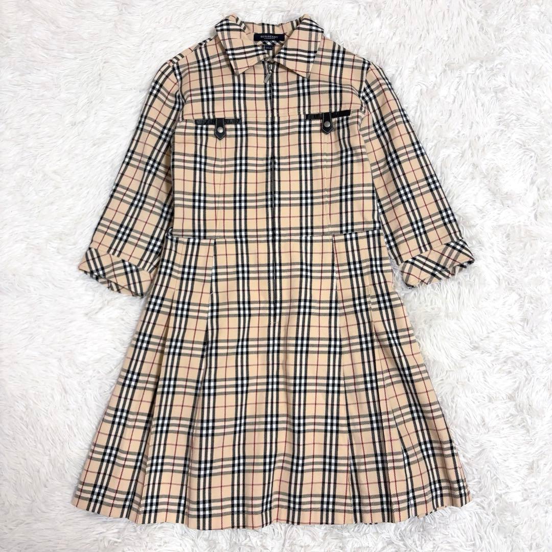 BURBERRY LONDON ワンピース 150A ノバチェック - メルカリ