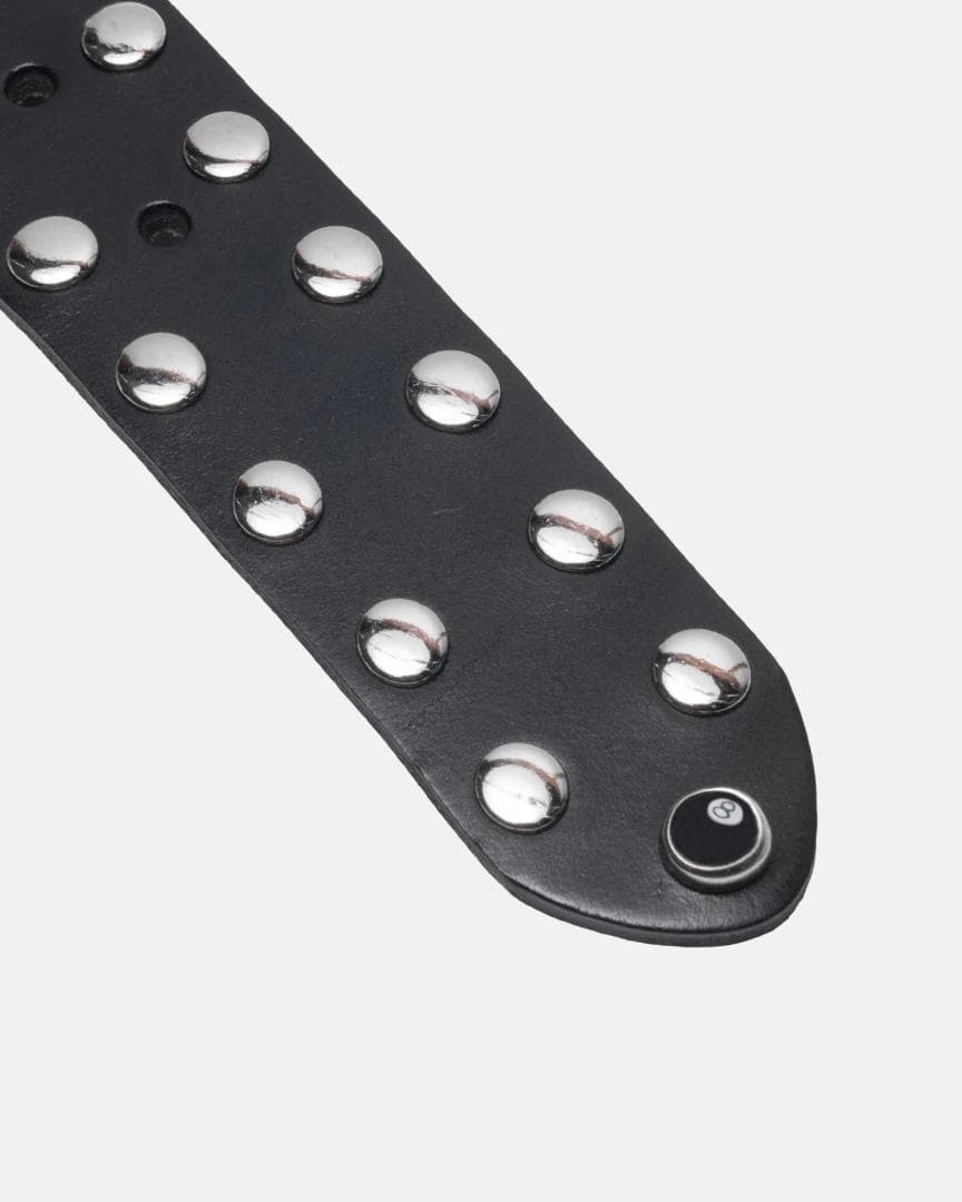 Stussy 8 BALL STUDDED BELT 黒 S/M