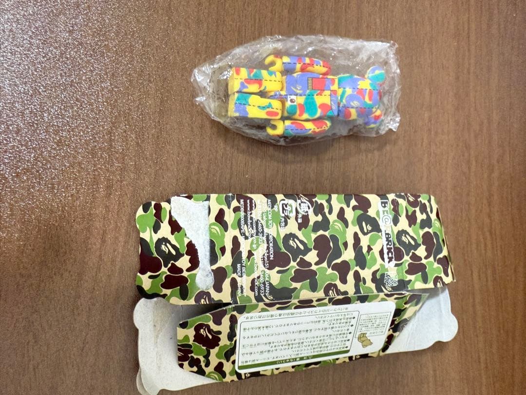 BAPE PLAY bearbrickシークレット　ベアブリック100%