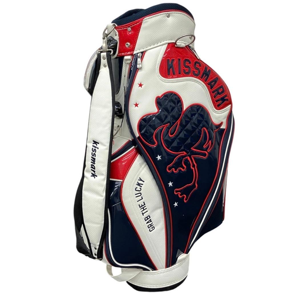 稀少品Kissmark Grab The Lucky 97 キャディバッグ9型