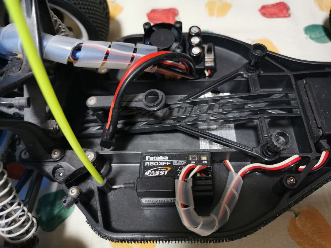 タミヤ TRF201 オプション　スペアパーツ多数 ESCモーターサーボ付き
