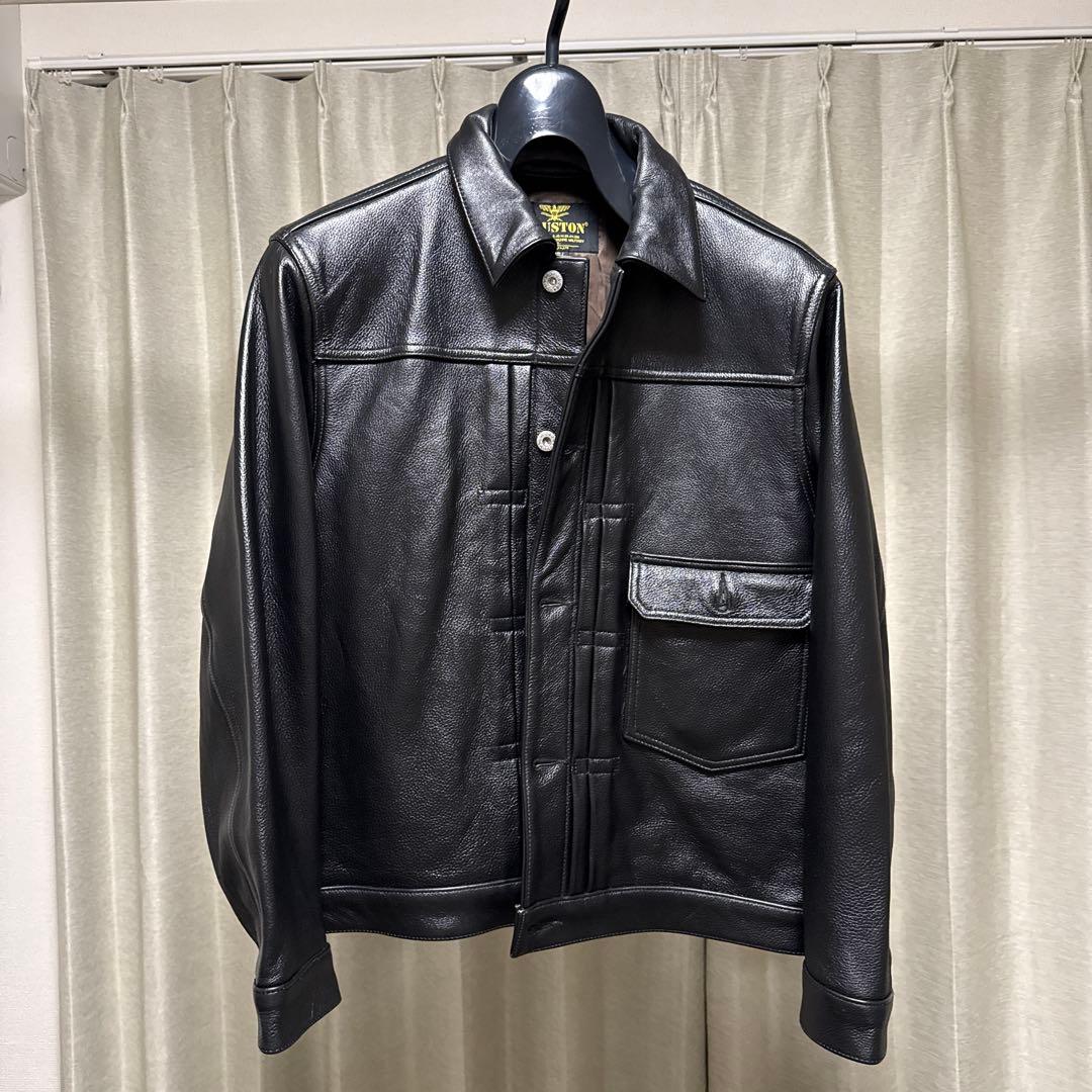 Houston 1st type レザージャケット HOUSTON（ヒューストン） 8193 ゴートスキン G-1 レザーフライト
