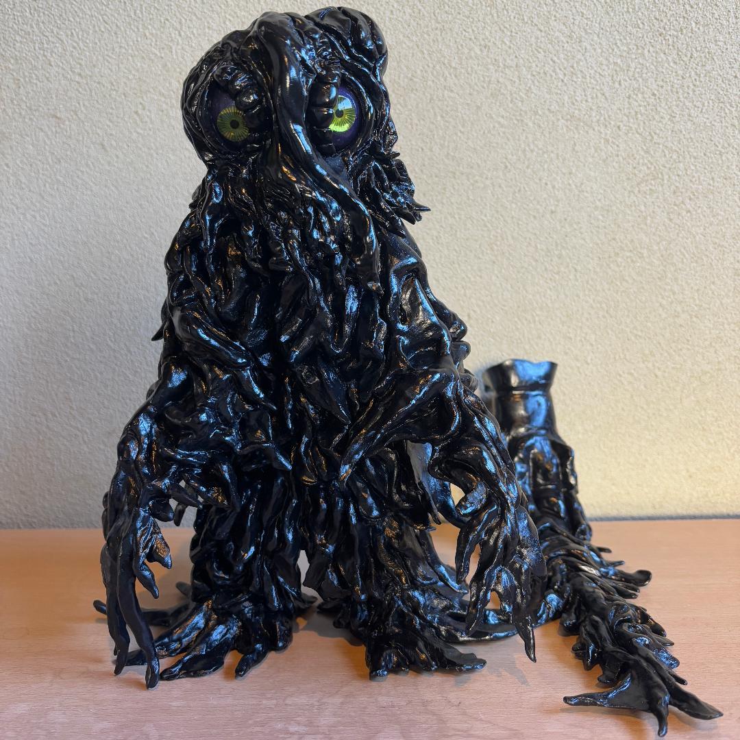 アトリエG-1 ヘドラ 成長期 ソフビ 黒 Amazon | アトリエG-1 ヘドラ成長期 硬質ソフビキット 完成品