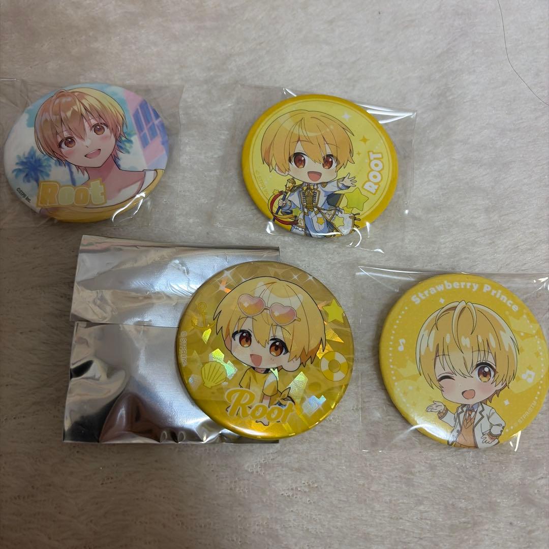 すとぷり るぅと 缶バッジ 4個セット - メルカリ