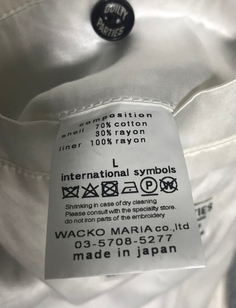 本日限定価格 ワコマリア スカル ベトジャン - メルカリ