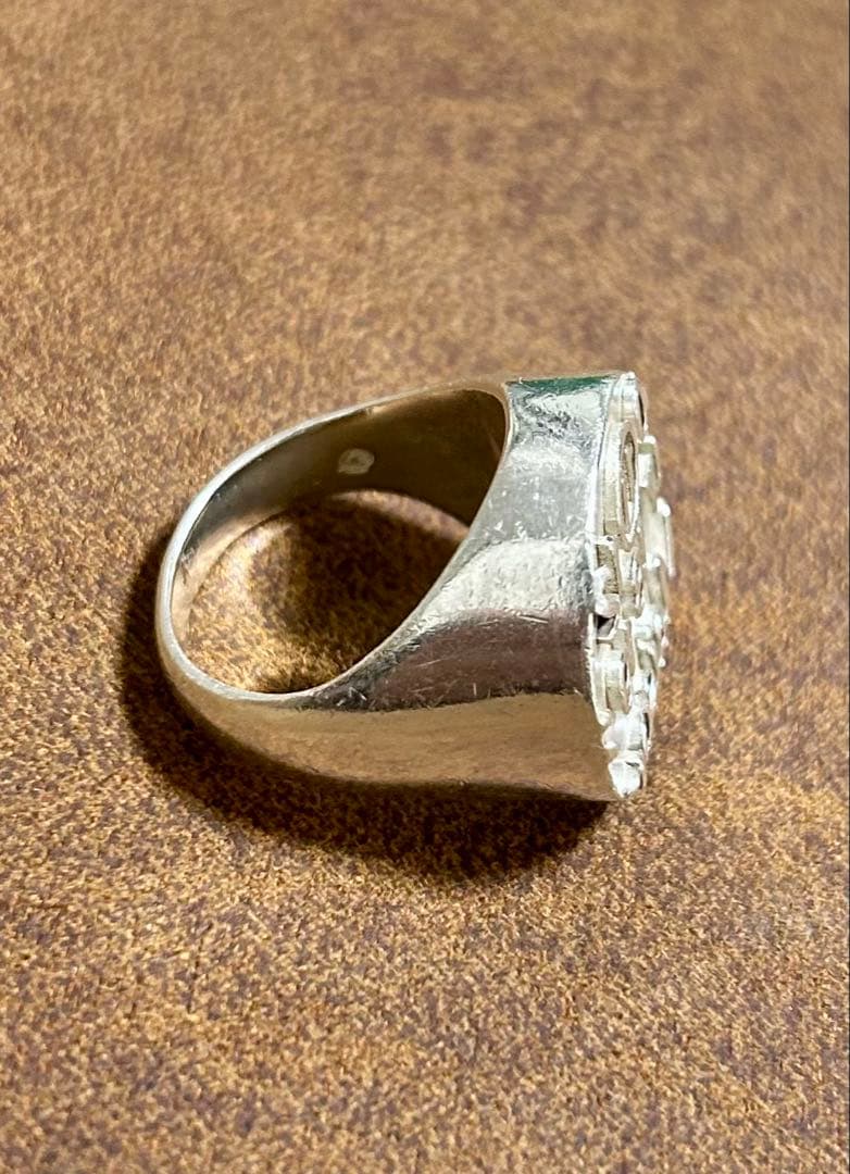 Maison Margiela】ロゴスタンプ エングレイブドシグネットリング