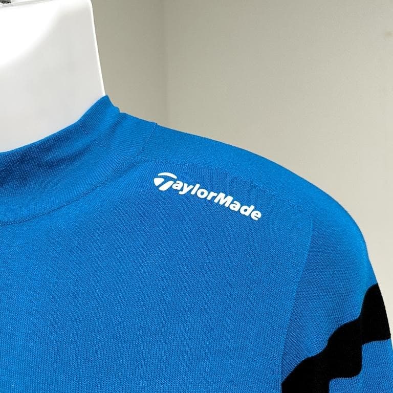 テーラーメイド ゴルフ メンズ 長袖 ニット モックネックセーター M