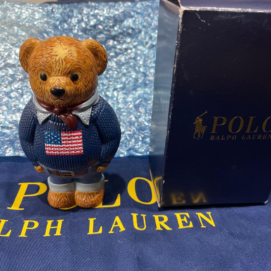 新品未使用 箱あり ポロラルフローレン ポロベア フィギュア