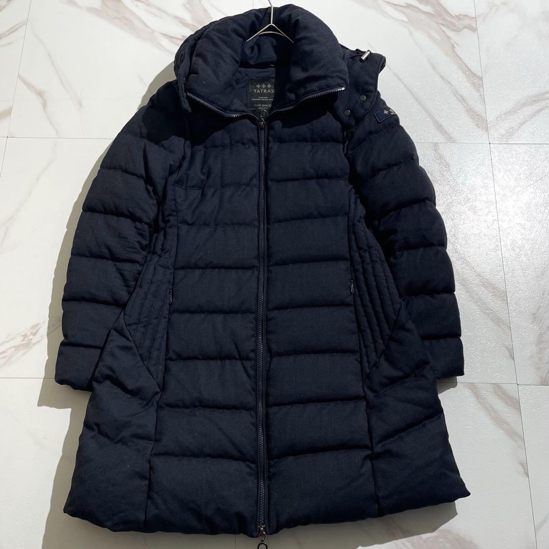 TATRAS タトラス ダウンジャケット ポリテアマ ネイビー系 Mサイズ