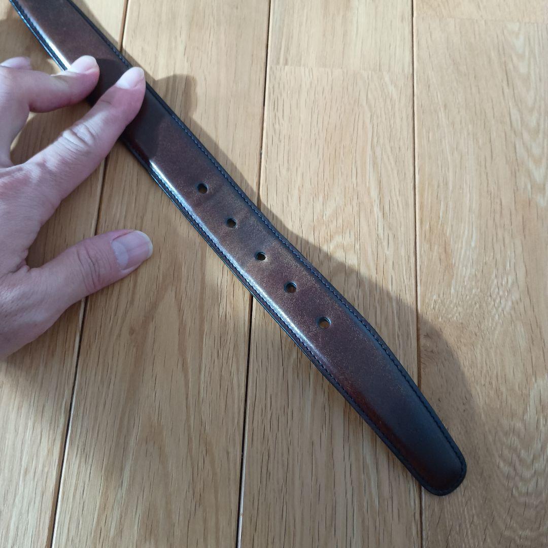 34 85 　コードバン　茶　k.t.lewiston バーニーズニューヨーク