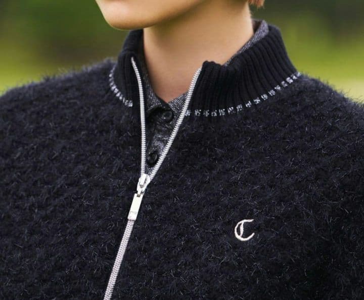 キャロウェイ レッドレーベル 防風裏付きジップブルゾン ブラック M