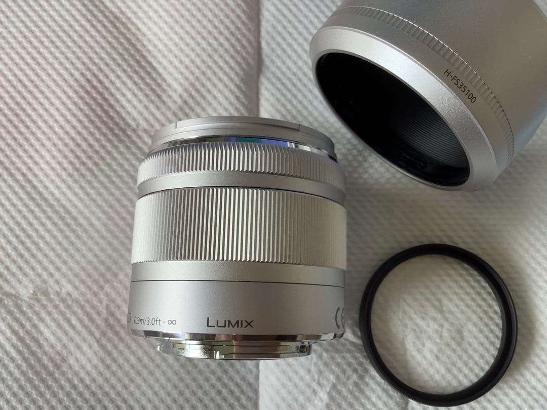 LUMIX G VARIO 35-100mm/F4.0-5.6 プロテクター付