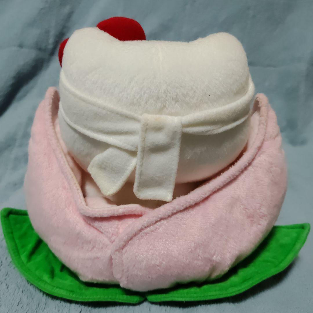 ハローキティ 桃の花 ぬいぐるみ