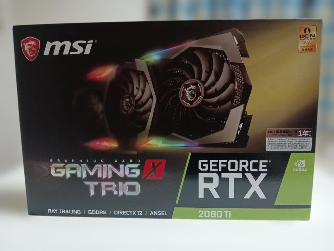 GeForce RTX 2080 Ti GAMING X TRIO - メルカリ