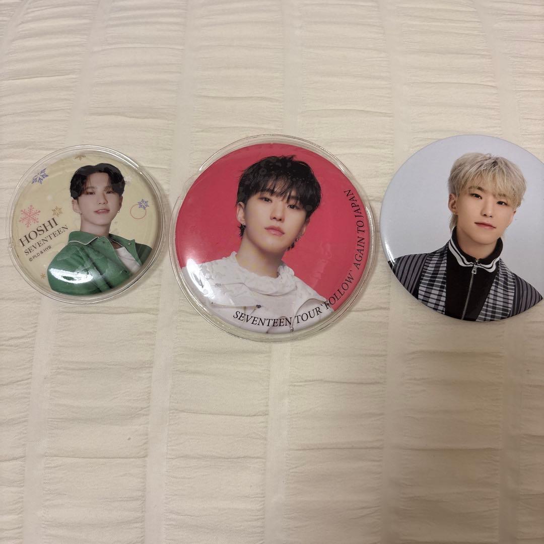 ホシ HOSHI SEVENTEEN TOUR 'FOLLOW' 缶バッジ - メルカリ