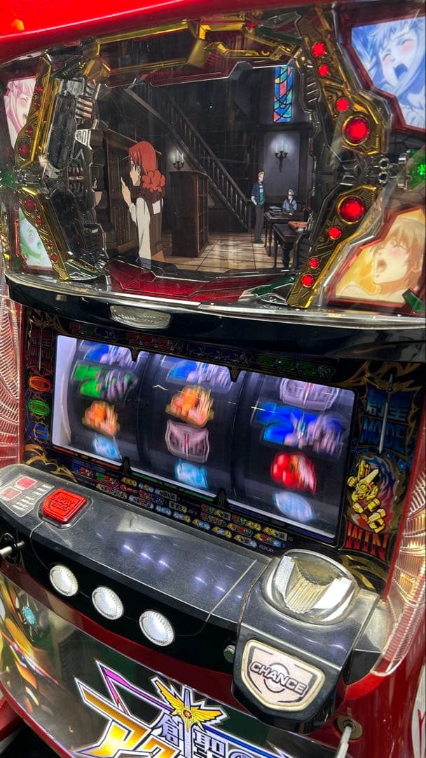 パチスロ実機 創聖のアクエリオン 家庭用電源