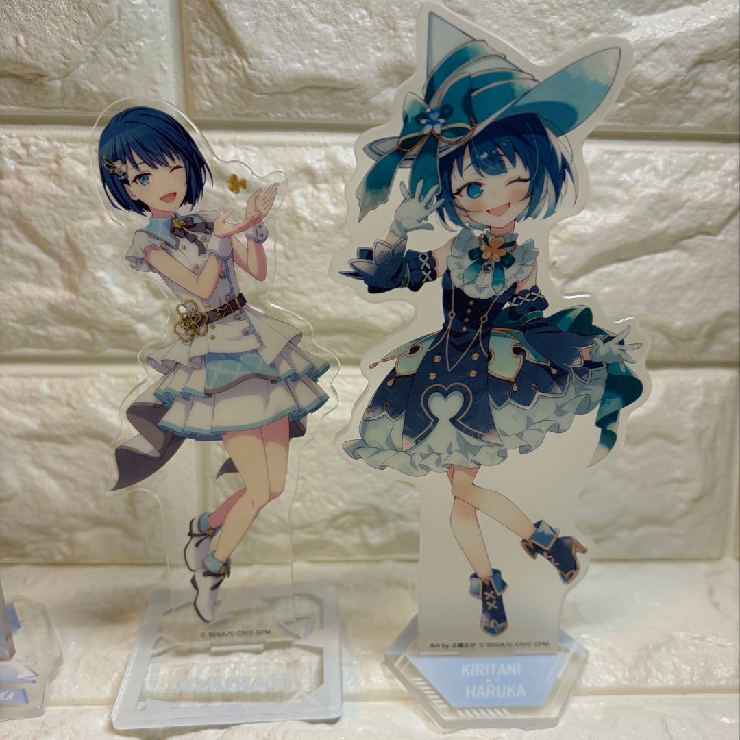 プロジェクトセカイ 桐谷遥 グッズ アクリスタンド 缶バッチ