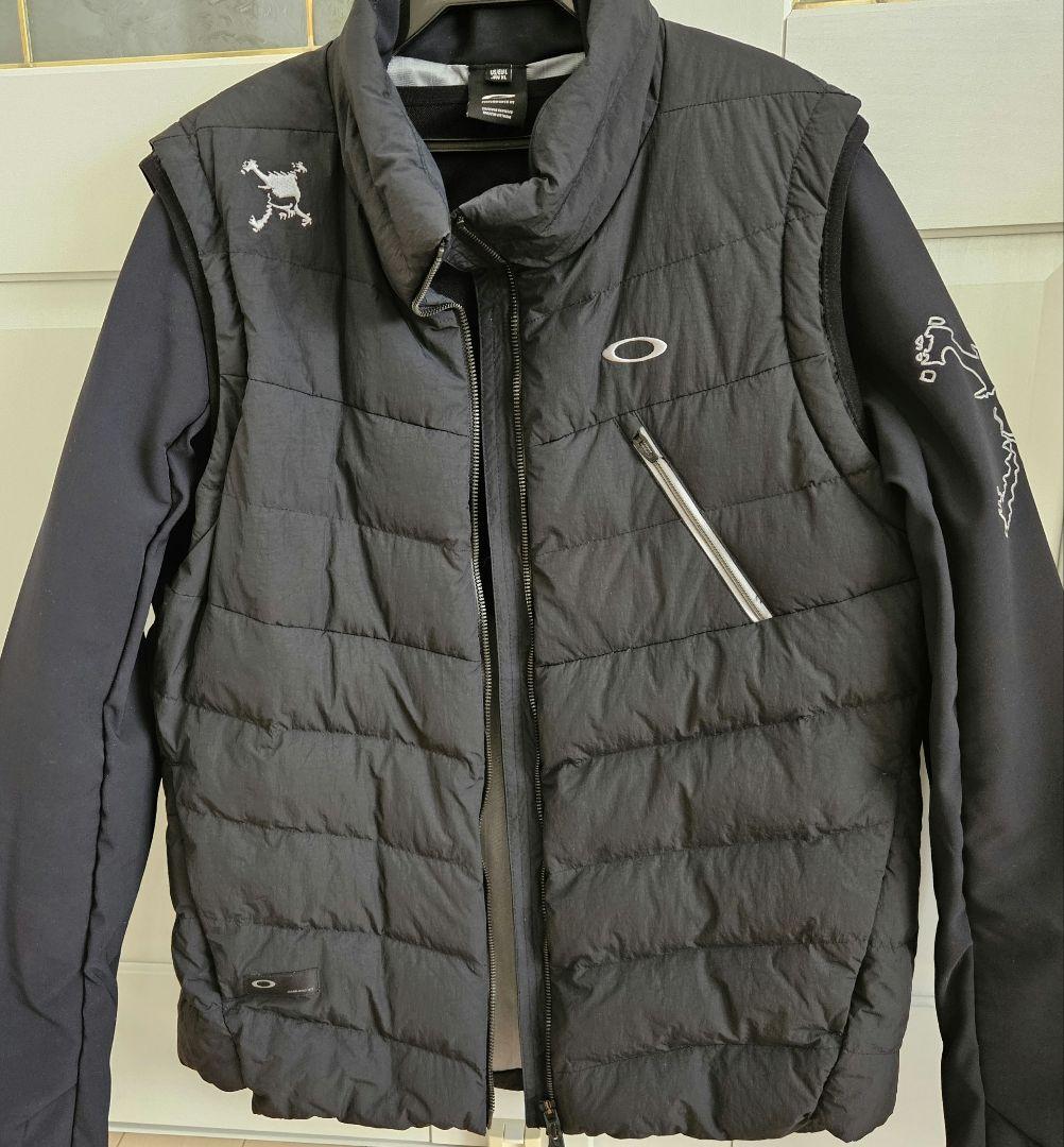 美品！オークリー ゴルフ ウェア メンズ スカル ダウン ジャケット（ＸL) 楽天市場】オークリー ゴルフ ウェア メンズ スカル ダウンジャケット