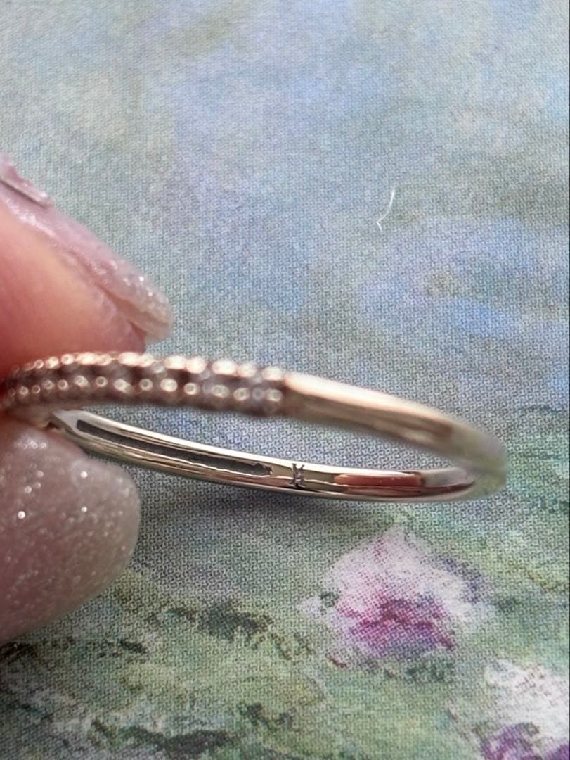 SALE】 VENDOME AOYAMA K10 ハーフエタニティリング 9号 - メルカリ