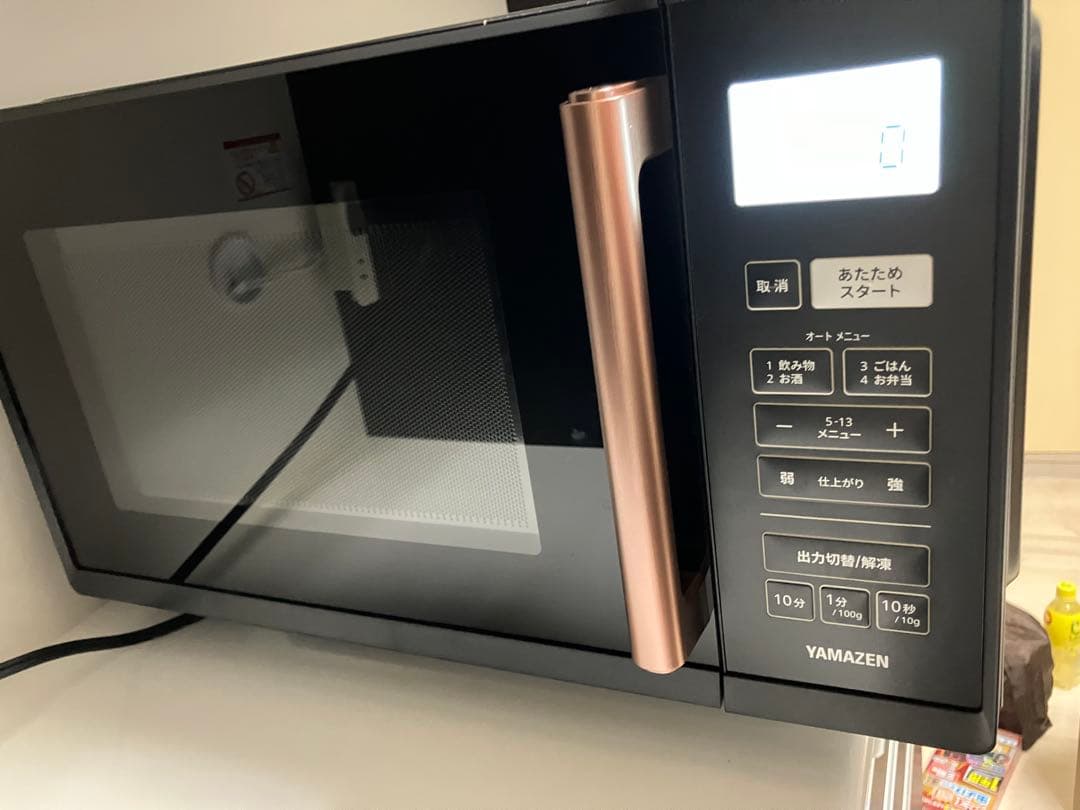 YAMAZEN　フラット単機能電子レンジ 59420-10.jpg