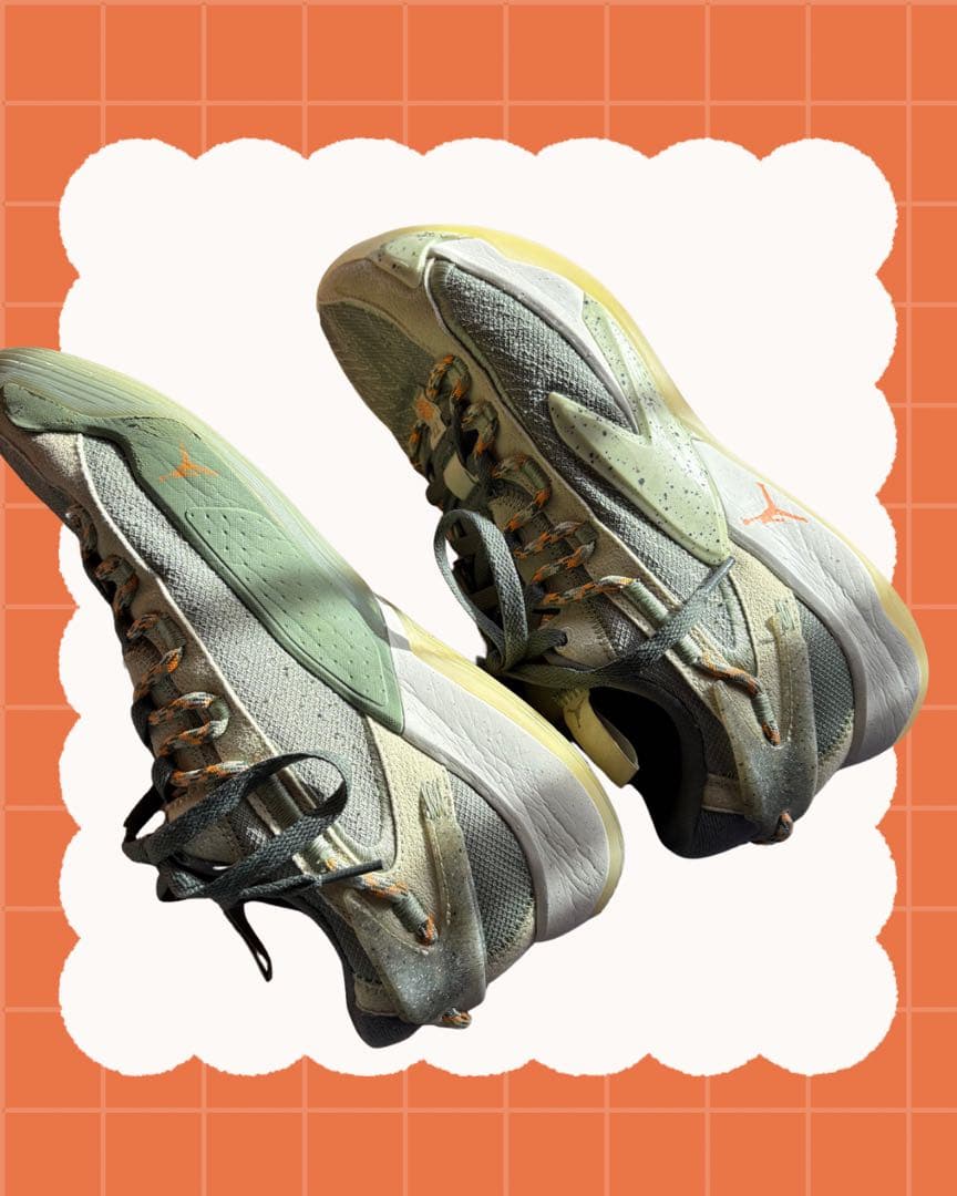 Jordan Luka 2 Olive Aura US9.5 27.5cm 美品