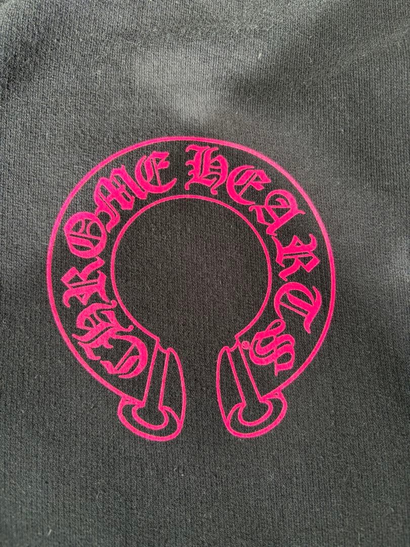 CHROME HEARTS ZIPパーカー 黒×ピンク 限定カラー Lサイズ - メルカリ