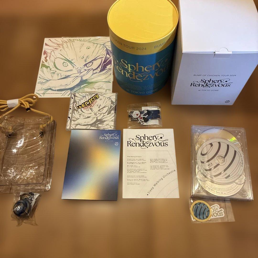 BUMP Sphery Rendezvous トイズ限定版＋I CD【未使用】 BUMP OF CHICKENライブ映像作品「Sphery Rendezvous」限定盤の全貌
