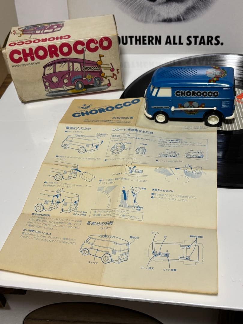 CHOROCCO ミニカー 非売品 チョロッコ レコードプレーヤー レア 日本製