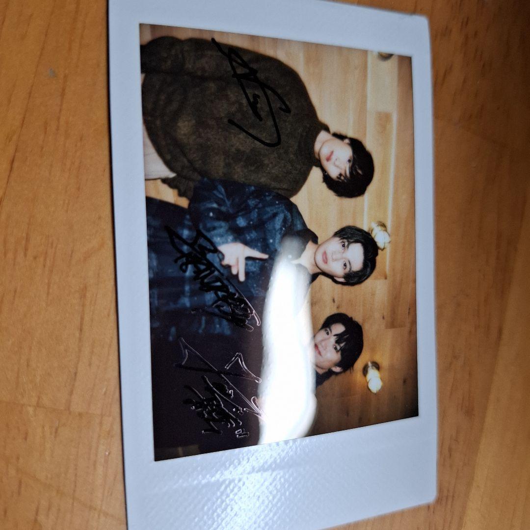 Fantastics　堀夏樹　八木勇征　佐藤大樹直筆サイン