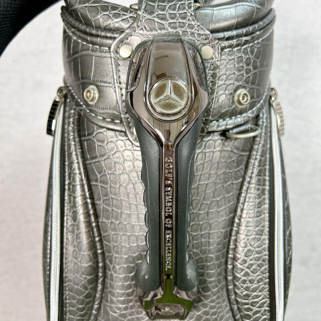 タイトリスト メルセデス ベンツ キャディバッグ ゴルフ 限定 クロコ