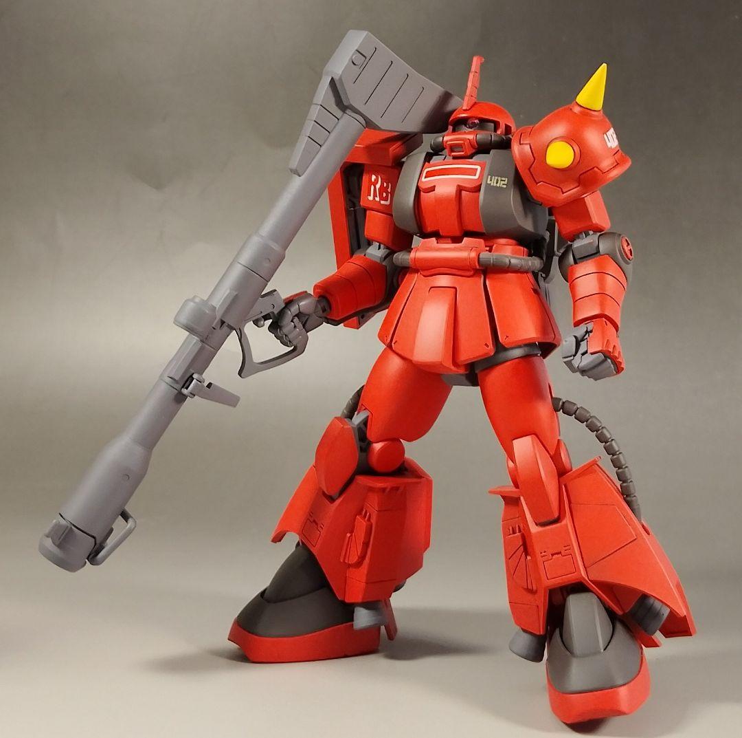 HG HGUC 1/144 ジョニー・ライデン専用ザク 改修 全塗装 完成品