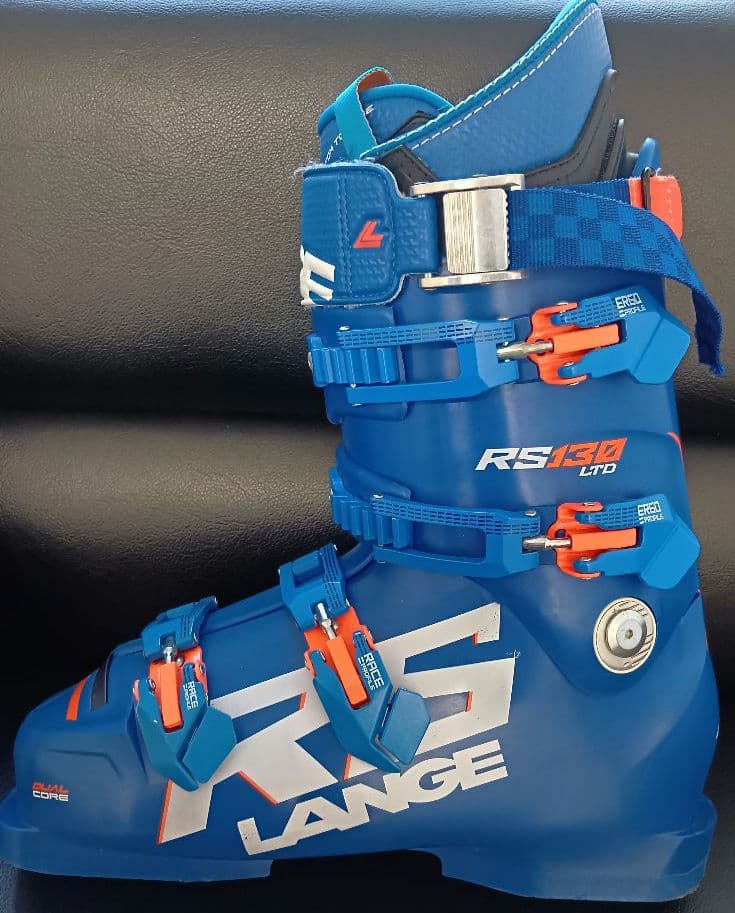 スキー 21-22 LANGE RS 130 LTD POWERBLUE 27.5 ラング(LANGE) スキーブーツ バックルブーツ RS 130 LTD 【国内正規品