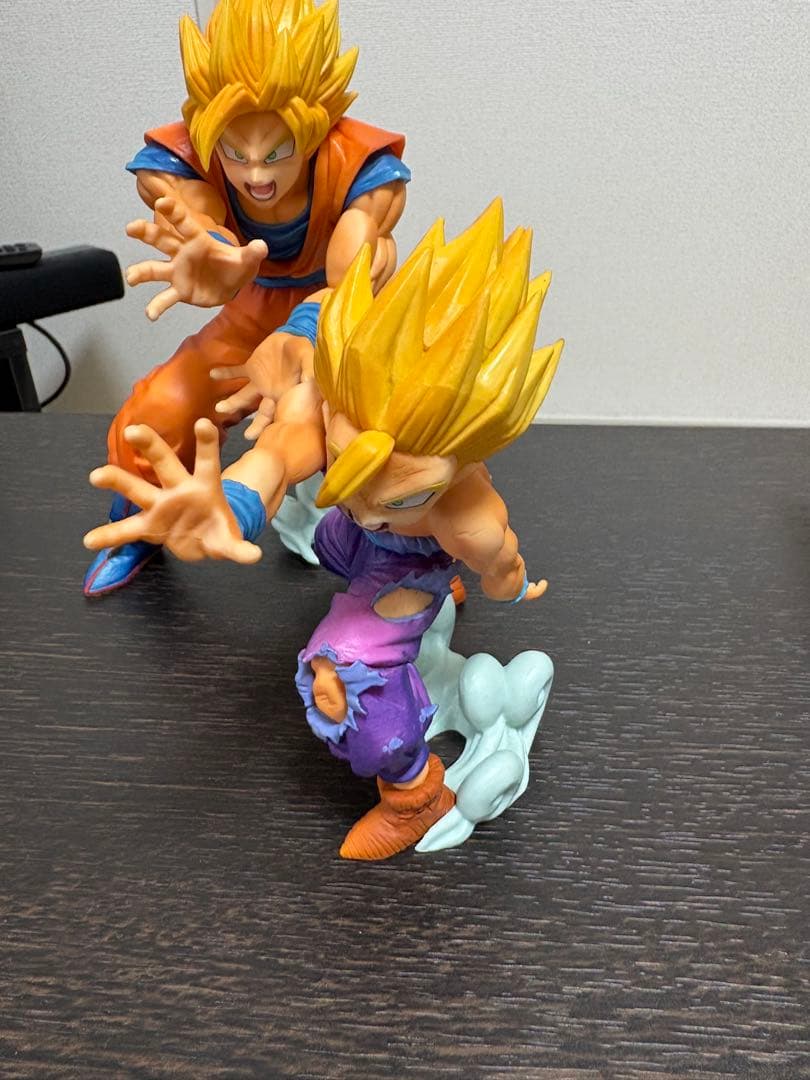 ドラゴンボール　一番くじ　親子かめはめ波　フィギュア