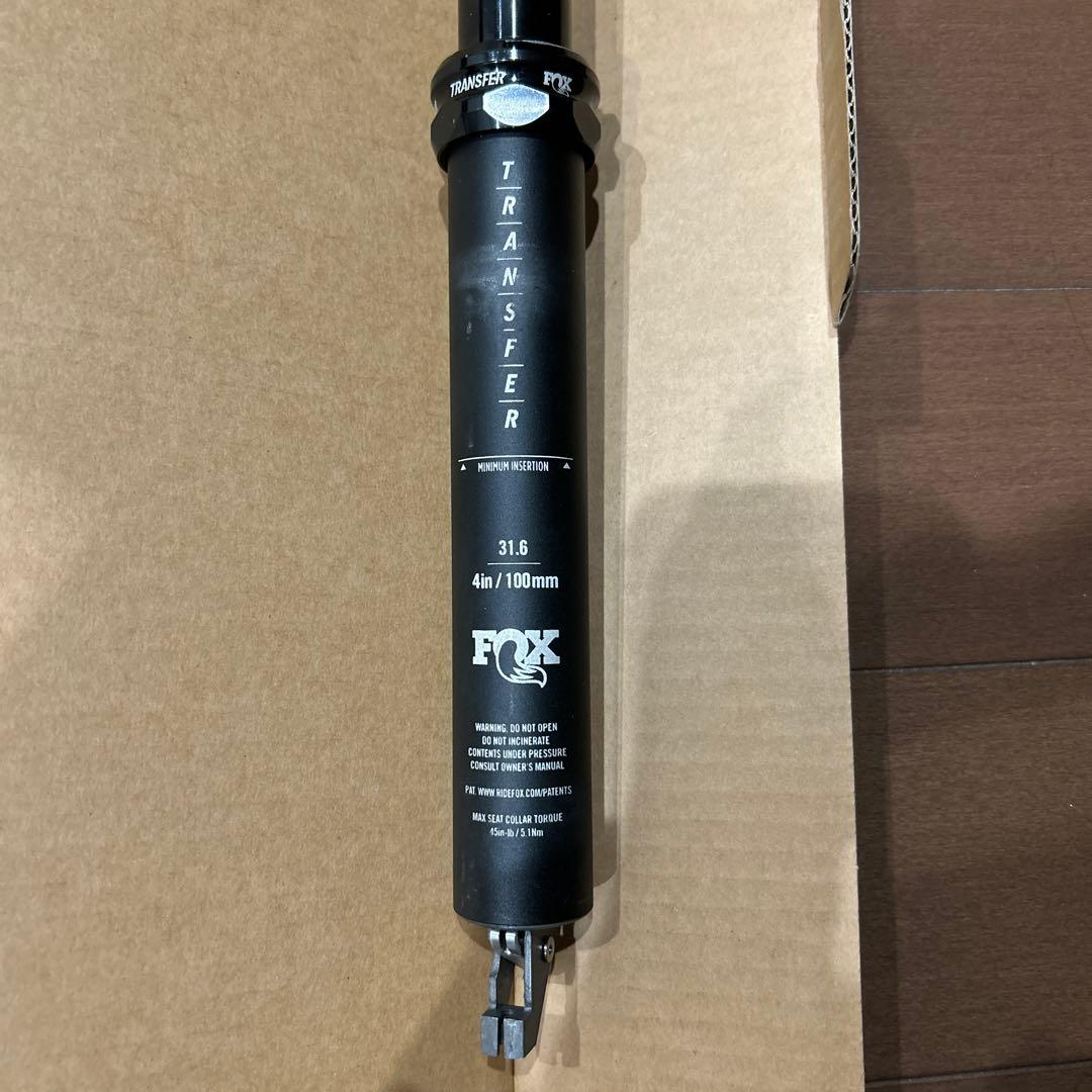 FOX TRANSFER シートポスト 31.6mm 100mm