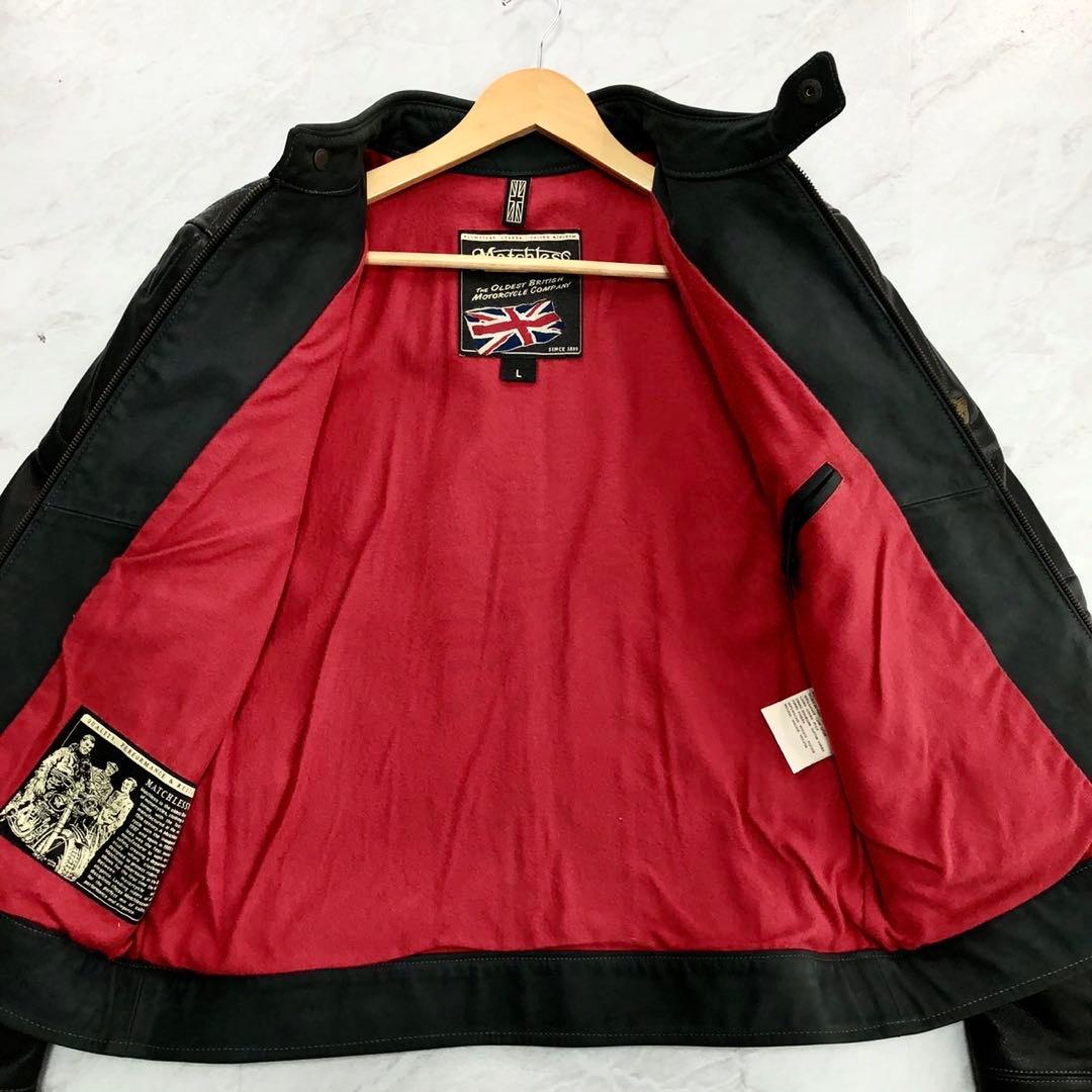 未使用級】 MATCHLESS JHONNY JACKET ライダース L - メルカリ