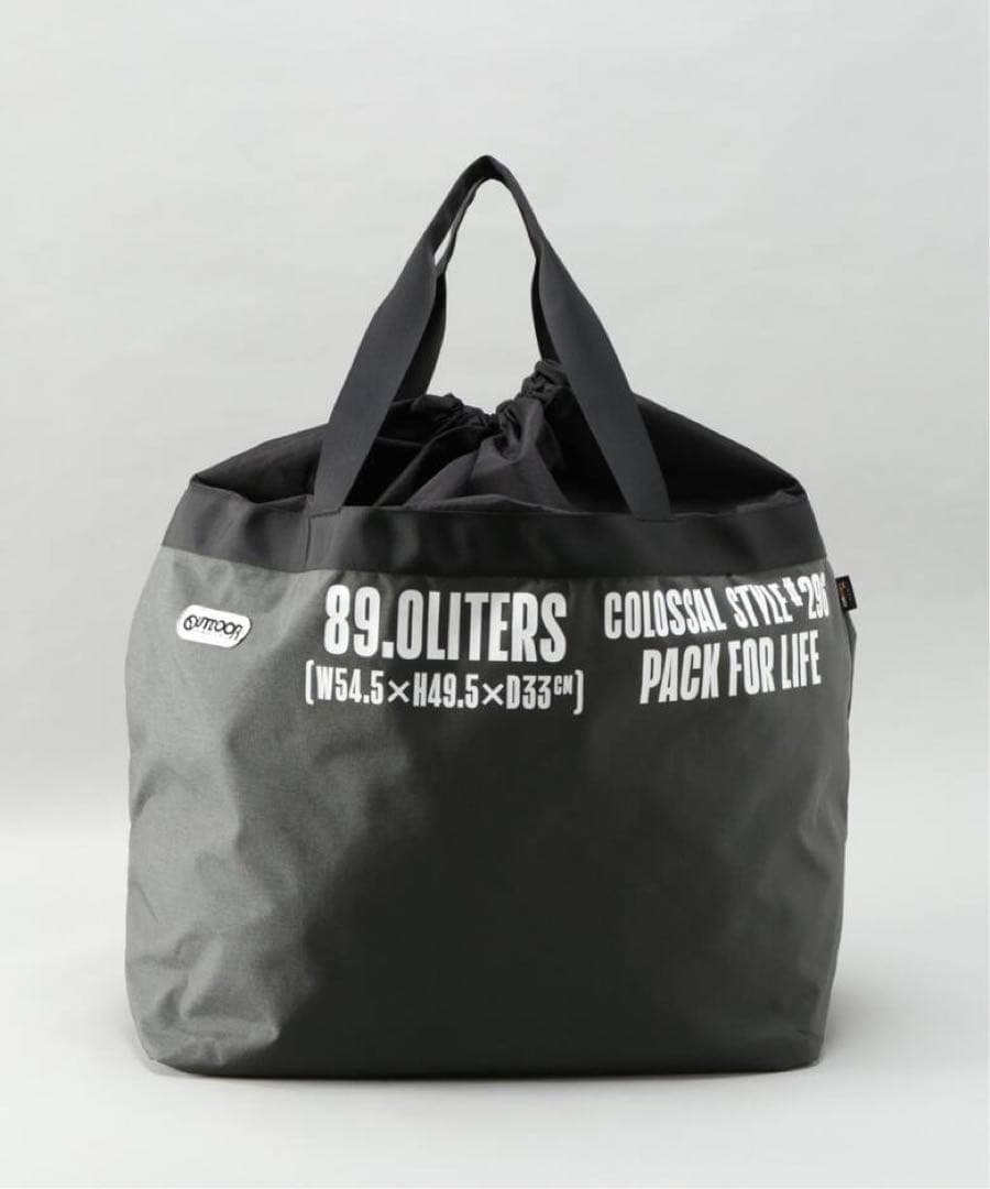 【新品】OUTDOOR PRODUCTS 別注 TOTE NAVY 89.0L