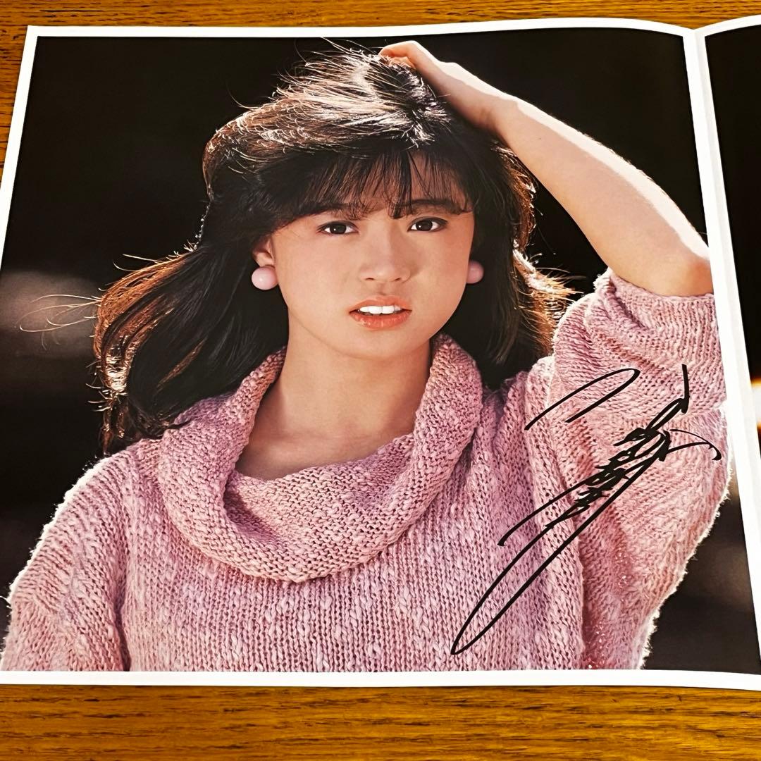 LP 帯付 中森明菜 3枚セット 1ST~3RD カレンダー ポートレート付